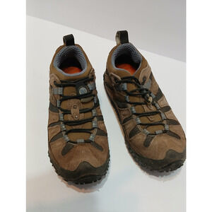 Womens Merrell Chameleon Arc Stretch Slip-on Brown Hiking Shoes Size 6